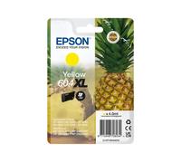 Genuine Epson 604XL, Pineapple Yellow Original Ink Cartridge T10H4, C13T10H44010