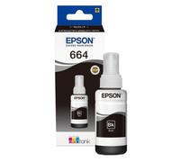 Genuine Epson 664 Black Ink Bottle - 70ml (T6641)