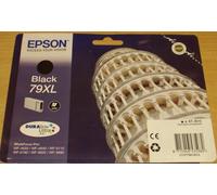 GENUINE EPSON 79XL Black cartridge T7901 TOWER OF PISA ink dated 2026 ORIGINAL