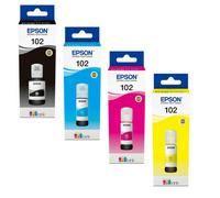 Genuine Epson EcoTank Printer ink bottle cartridge Refill Kit LOT
