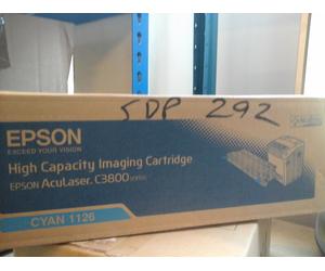 Genuine Epson Imaging Cartridge CYAN 1126 C3800 Series C13S051126 A- VAT In