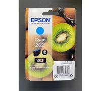 Genuine Epson Ink - 202 CYAN / XP-6000 6005 6100 6105 (INC VAT) BOXED 2027