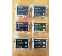 Genuine Epson Ink Multipack - T0791 - T0796 / 1410 1500W P50 PX650 (INC VAT)