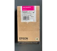 Genuine Epson Ink - T6023 VIVID MAGENTA / STYLUS PRO 7880 9880 (INC VAT) BOXED