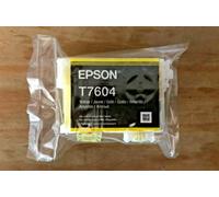 Genuine Epson Ink - T7604 YELLOW / SURECOLOR SC-P600 (INC VAT)