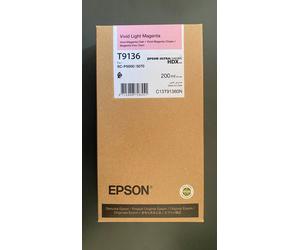 Genuine Epson Ink T9136 VIVID LIGHT MAGENTA SC-P5000 P5070 - INC VAT BOXED 2028
