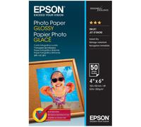 Genuine Epson Inkjet Glossy Photo Paper 4x6" 50 Sheets 102x152m C13S042547