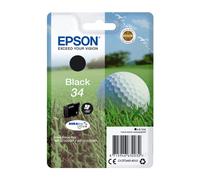 EPSON 34 Golf Ball Black Ink Cartridge WF-3720DWF, WF-3725DWF 350 Pages UK Free