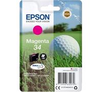 Genuine Epson Inks 34 / 34 XL Black Cyan Magenta Yellow WF-3720D WF 3725 Lot