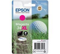 Genuine Epson Inks 34 / 34 XL Black Cyan Magenta Yellow WF-3720D WF 3725 Lot