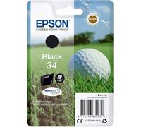 Genuine Epson Inks 34 / 34 XL Black Cyan Magenta Yellow WF-3720D WF 3725 Lot