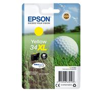 Genuine Epson Inks 34 / 34 XL Black Cyan Magenta Yellow WF-3720D WF 3725 Lot