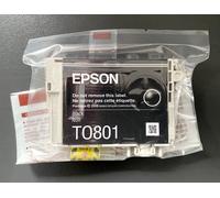 Genuine Epson Ink - T0801 BLACK / PX660 PX700W PX830FWD (INC VAT)