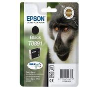 Epson T0891 Stylus Ink Cartridge, Black, Genuine