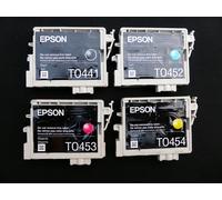 Epson Stylus Durabrite T0445 Multipack Ink cartridge (1 x Black, Yellow, Cyan / Blue, Magenta / Red)