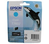 Genuine Epson Ink - T7602 CYAN / FOR SURECOLOR SC-P600 (INC VAT)