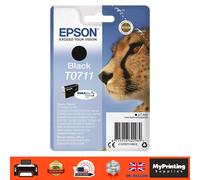 Genuine Epson T0711 Black Ink Cartridge | FREE DELIVERY
