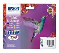 Epson Hummingbird Multipack 6-colours T0807 Claria Photographic Ink