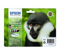 Genuine Epson T0895 Multipack Black Cyan Magenta Yellow (C13T08954010) SX100 115