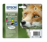 Epson Fox Multipack 4-colours T1285 DURABrite Ultra Ink