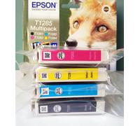 Epson Fox Multipack 4-colours T1285 DURABrite Ultra Ink