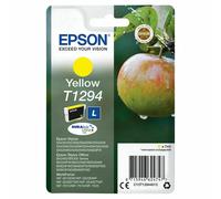 Epson T1294 Apple Yellow Standard Capacity Ink Cartridge 7ml - C13T12944012 - Epson WorkForce Series Ink Cartridges - Epson WorkForce WF-3520DWF Ink Cartridges