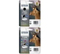 Genuine Epson T1301 BLACK T1306 Multipack for Epson printer Stag 4Inks SX525WD