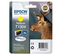 GENUINE EPSON T1304 XL Yellow cartridge vacuum sealed ORIGINAL OEM STAG 1304 INK