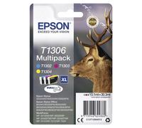 Genuine Epson T1306 High Capacity Ink Cartridge 3-Color Multipack (C13T13064010)
