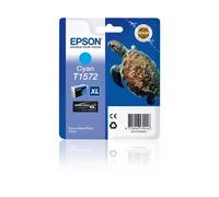 Genuine Epson T1572 Cyan Ink Cartridge