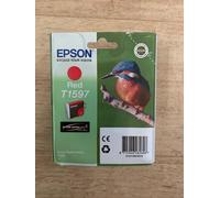 Genuine Epson T1597 Red Ink Cartridge