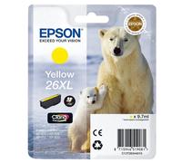 GENUINE EPSON T2634 Yellow cartridge airtight ORIGINAL 26XL OEM POLAR BEAR INK