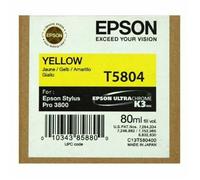 Epson C13T580400 (T5804) Ink cartridge yellow, 80ml
