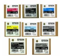 Genuine Epson T580A -T5809 Ink Cartridges For Epson Stylus Pro 3800 3880 Lot