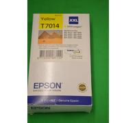 Genuine Epson T7014 XXL Yellow Ink Cartridge Workforce Date 2015