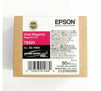 Epson Singlepack Magenta T850300, Original, Pigment-based ink, Vivid magenta, Epson, - SureColor SC-P800, 1 pc(s)