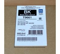 GENUINE EPSON T9661 Black cartridge ORIGINAL ink unit WF-M5298 WF-M5299 WF-M5799