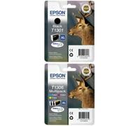 Genuine Extra High Capacity 4 Colour Epson T1301 / T1306 Inks T1301 & T1306 Stag