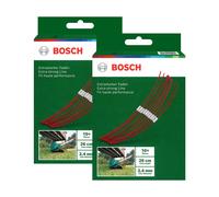 Genuine F016800181 Bosch ART26 Combitrim Spool Line 26cmx2.4mm (2 x Pack of 10)