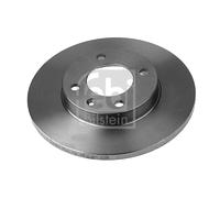 Genuine Febi 4 Stud Front Solid Coated Brake Discs - 02121