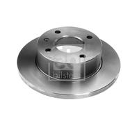 Genuine Febi 4 Stud Front Solid Coated Brake Discs - 05667