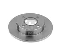 Genuine Febi 4 Stud Front Solid Coated Brake Discs - 10518
