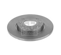 Genuine Febi 4 Stud Front Solid Coated Brake Discs - 11105