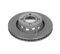 Genuine Febi 4 Stud Front Vented Coated Brake Discs - 08573