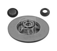 Genuine Febi 4 Stud Rear Solid Brake Discs - 37680