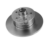 Genuine Febi 5 Stud Front Solid Coated Brake Discs - 02584
