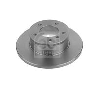 Genuine Febi 5 Stud Front Solid Coated Brake Discs - 10681