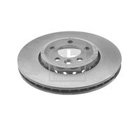 Genuine Febi 5 Stud Front Vented Brake Discs - 17963