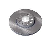 Genuine Febi 5 Stud Front Vented Coated Brake Discs - 22902