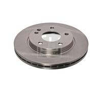 Genuine Febi 5 Stud Front Vented Coated Brake Discs - 22994